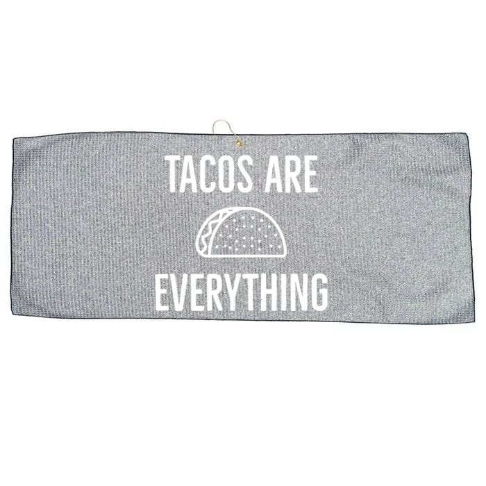 Tacos Are Everything Large Microfiber Waffle Golf Towel