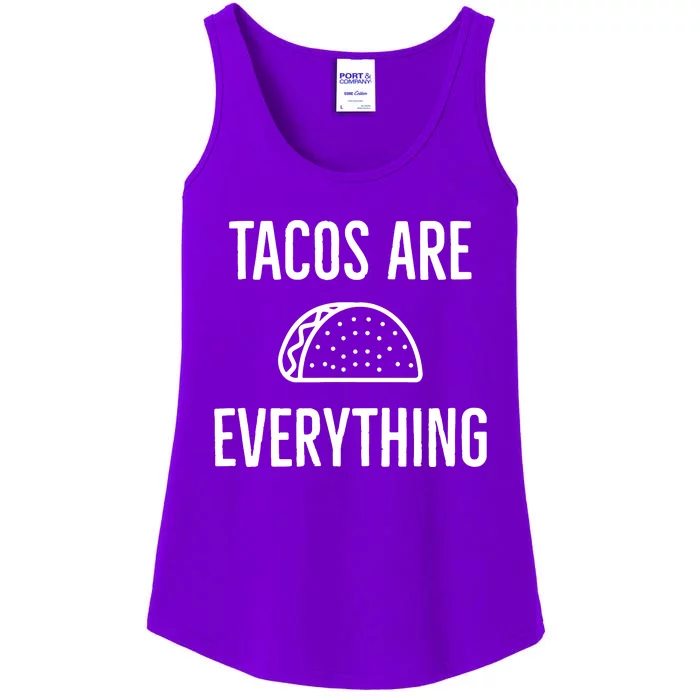 Tacos Are Everything Ladies Essential Tank