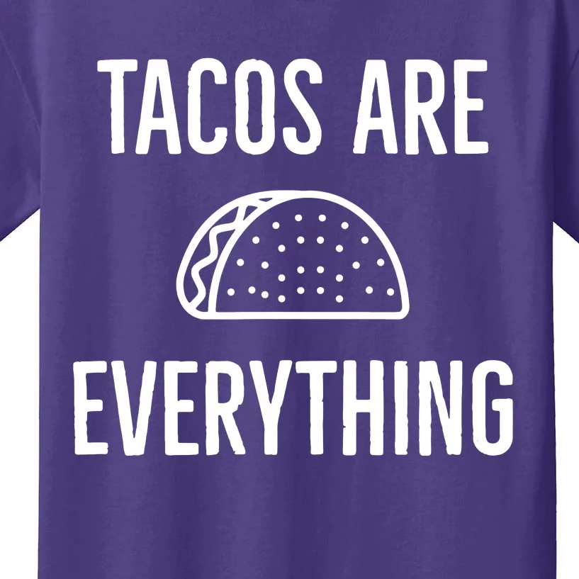 Tacos Are Everything Kids T-Shirt