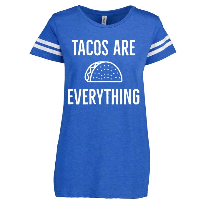 Tacos Are Everything Enza Ladies Jersey Football T-Shirt