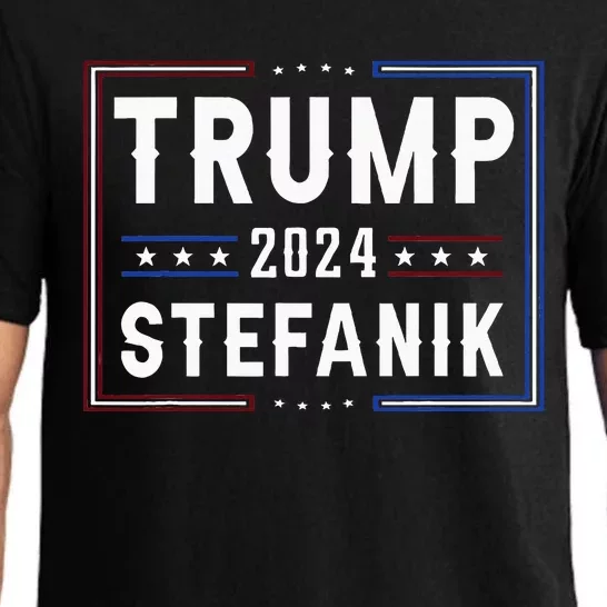 Trump And Elise Stefanik Vp Vice President 2024 Republicans Pajama Set