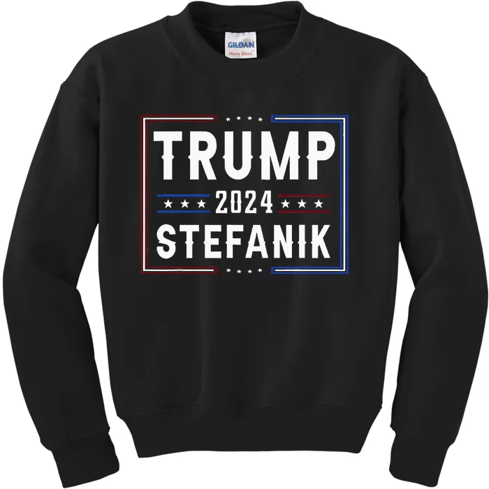 Trump And Elise Stefanik Vp Vice President 2024 Republicans Kids Sweatshirt