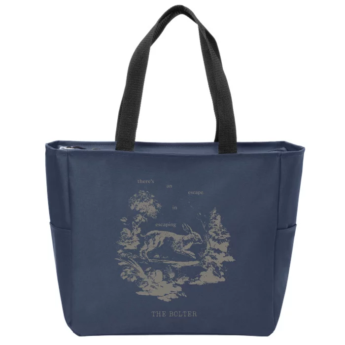 ThereS An Escape In Escaping The Bolter Ttpd Zip Tote Bag