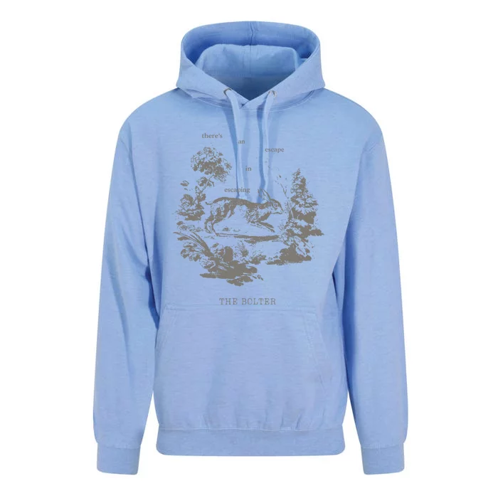 ThereS An Escape In Escaping The Bolter Ttpd Unisex Surf Hoodie