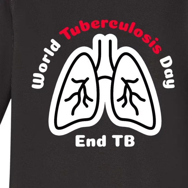 Tuberculosis Awareness End Tb Baby Long Sleeve Bodysuit