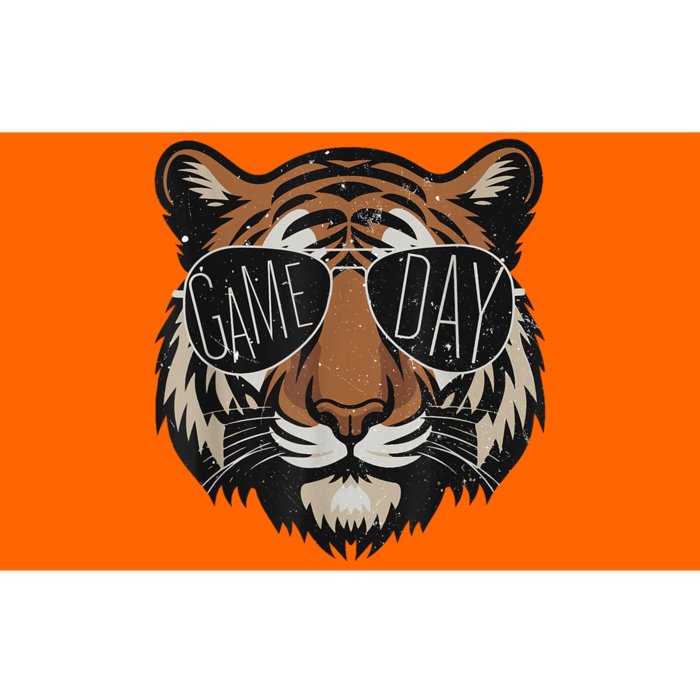 Touchdown American Football Game Day Thanksgiving Tiger Cool Bumper Sticker