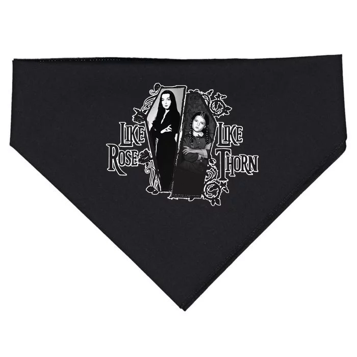 The Addams Family TV Series – Mothers Day Morticia Wednesday USA-Made Doggie Bandana