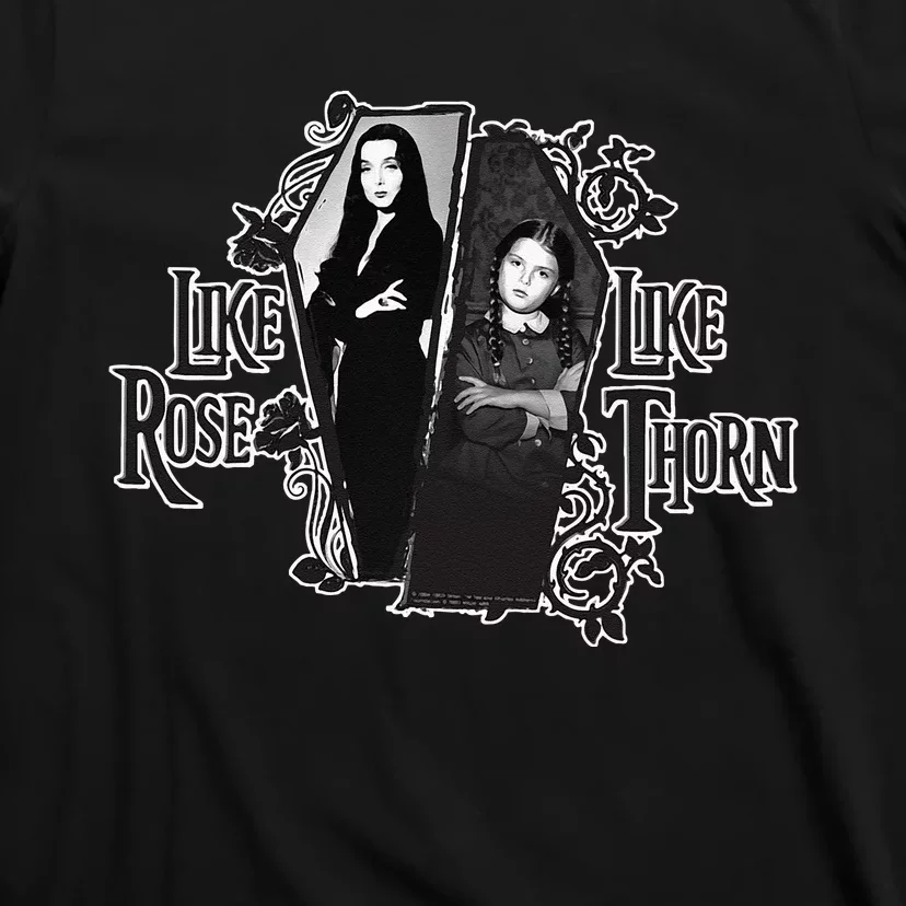 The Addams Family TV Series – Mothers Day Morticia Wednesday T-Shirt