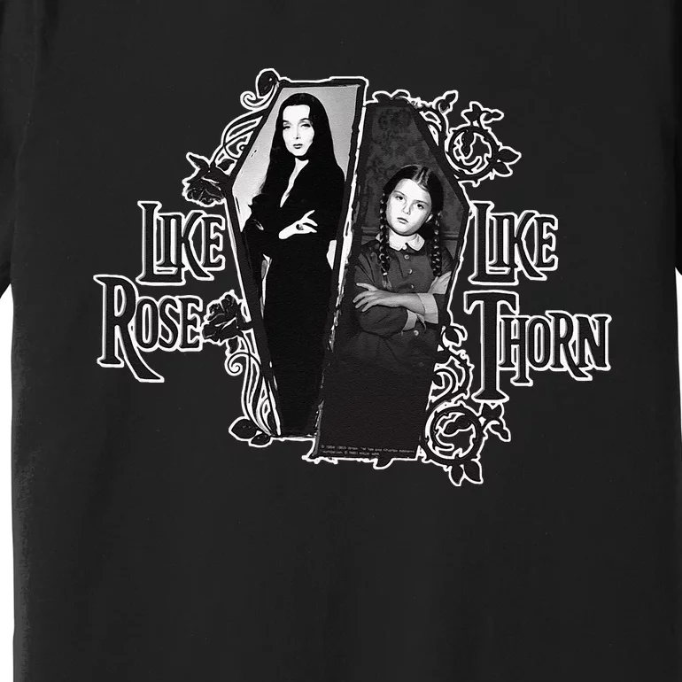 The Addams Family TV Series – Mothers Day Morticia Wednesday Premium T-Shirt