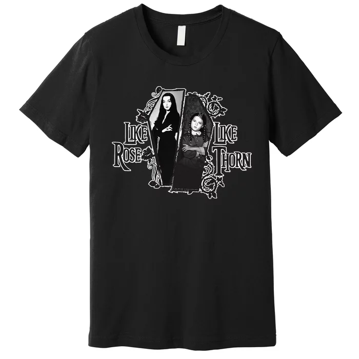 The Addams Family TV Series – Mothers Day Morticia Wednesday Premium T-Shirt