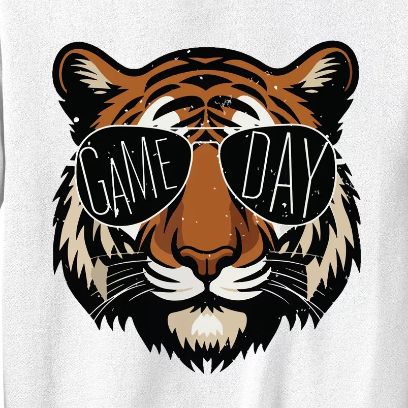 Touchdown American Football Game Day Thanksgiving Tiger Cool Sweatshirt