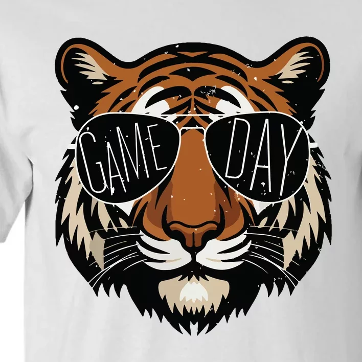 Touchdown American Football Game Day Thanksgiving Tiger Cool Tall T-Shirt