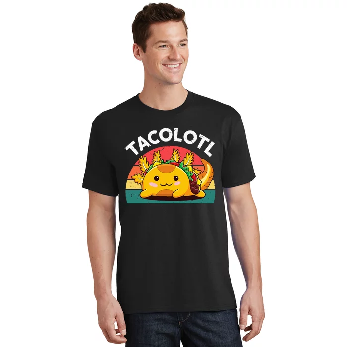 Taco Axolotl Funny Taco Tuesday Mexican T-Shirt