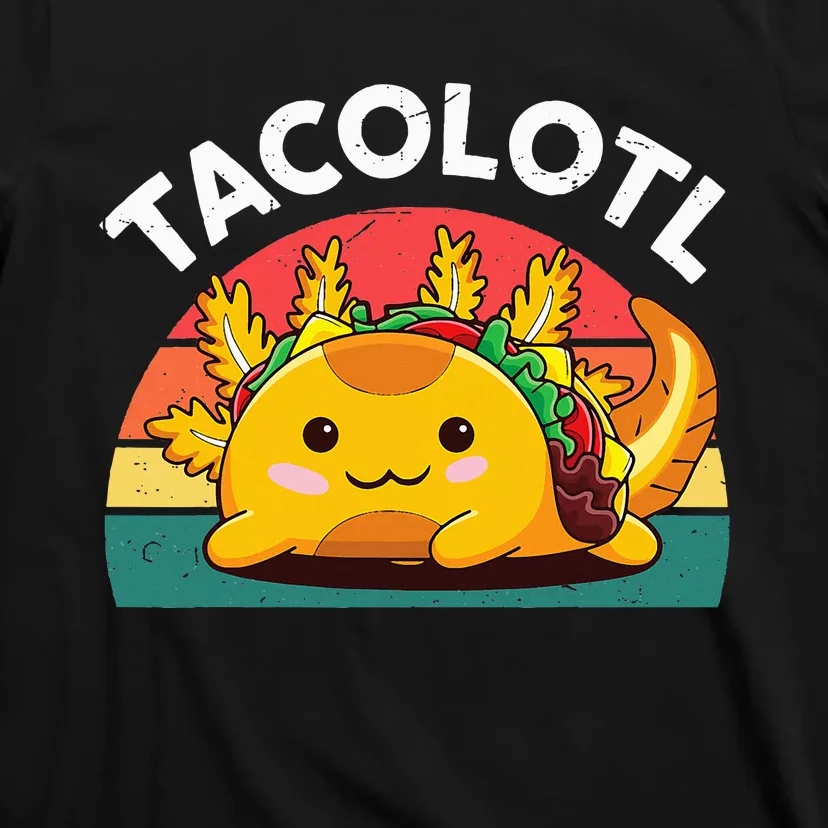 Taco Axolotl Funny Taco Tuesday Mexican T-Shirt