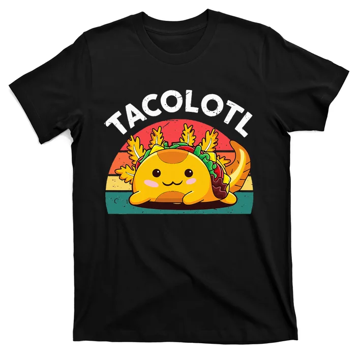 Taco Axolotl Funny Taco Tuesday Mexican T-Shirt