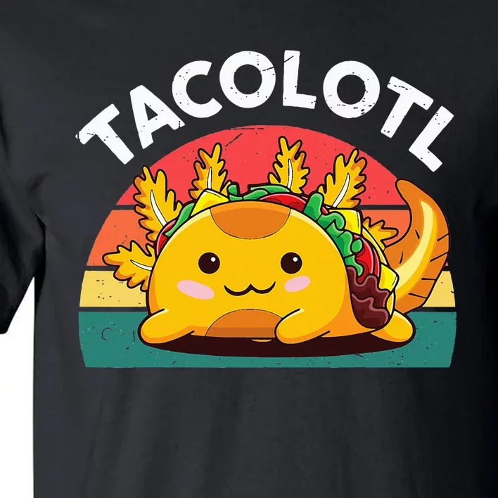 Taco Axolotl Funny Taco Tuesday Mexican Tall T-Shirt