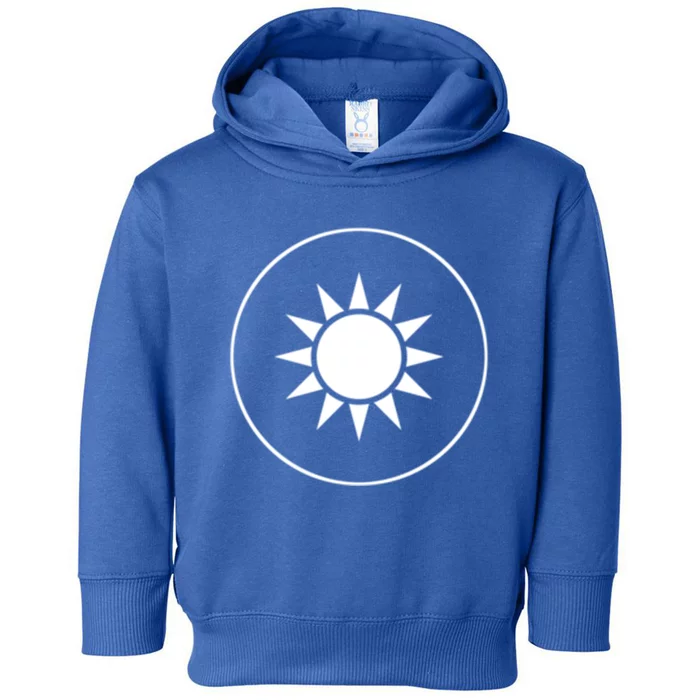 Taiwan Air Force Roundel Flag Taiwanese Armed Forces Gift Toddler Hoodie