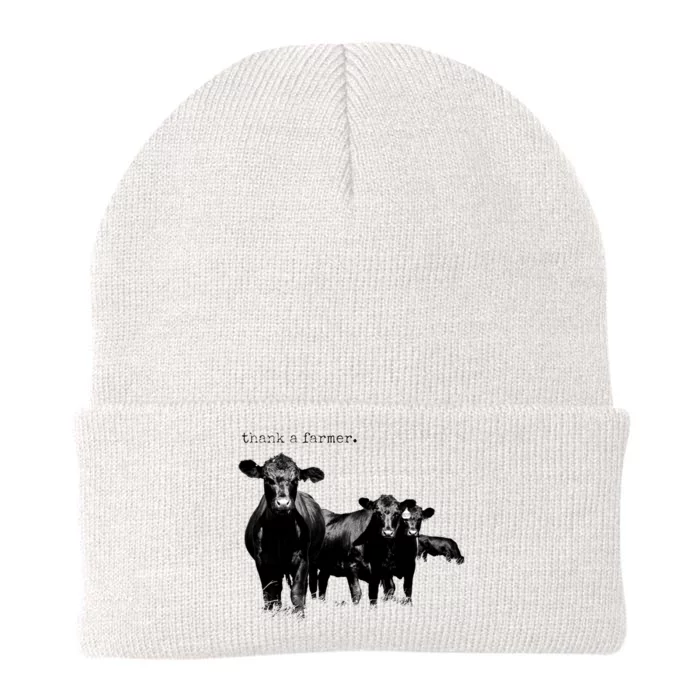 Thank A Farmer Gift Knit Cap Winter Beanie