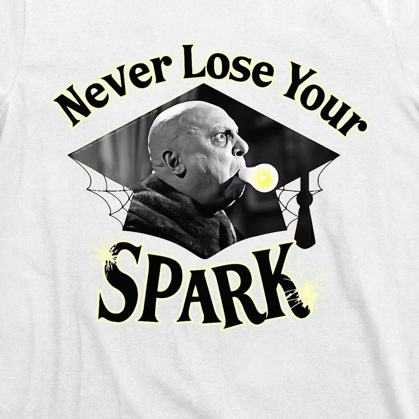 The Addams Family Tv Series – Uncle Fester Graduation Spark T-Shirt