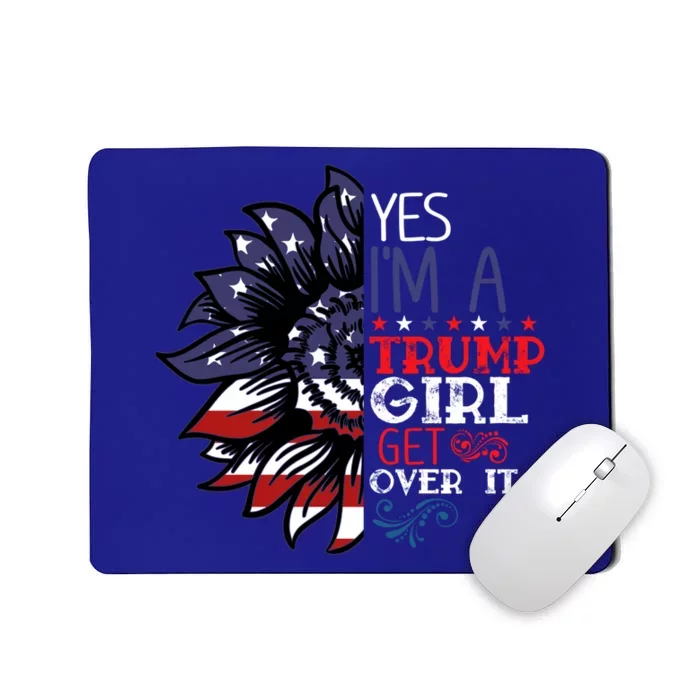 Th America Flag Sunflower Trump Costume 2020 Election Cute Gift Mousepad