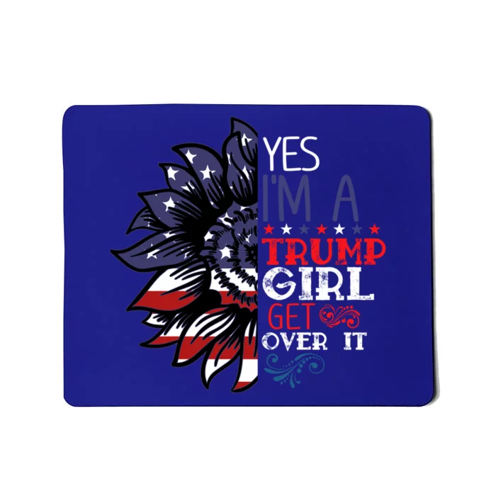 Th America Flag Sunflower Trump Costume 2020 Election Cute Gift Mousepad