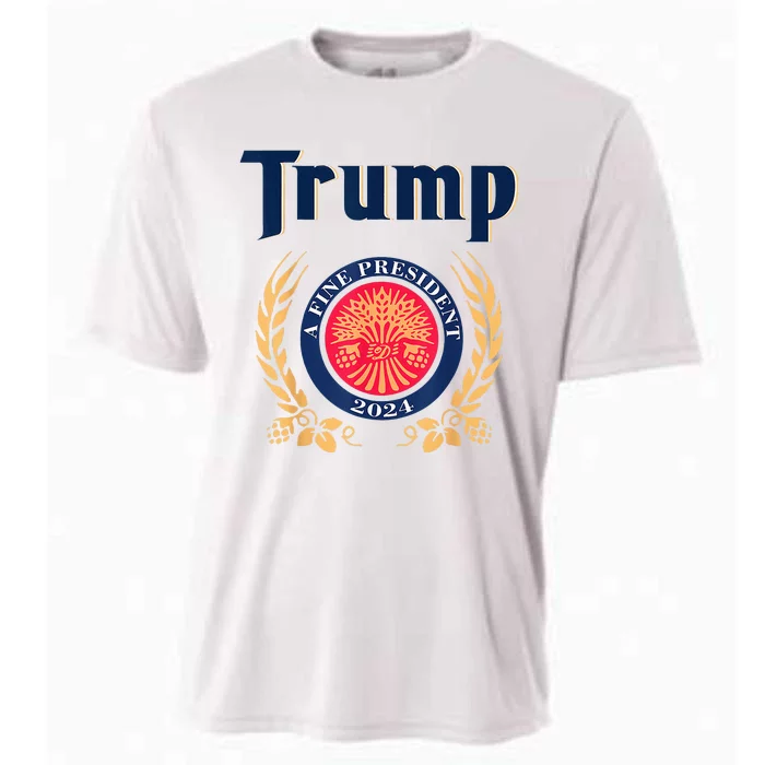 Trump A Fine President 2024 Cooling Performance Crew T-Shirt