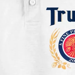 Trump A Fine President 2024 Dry Zone Grid Performance Polo