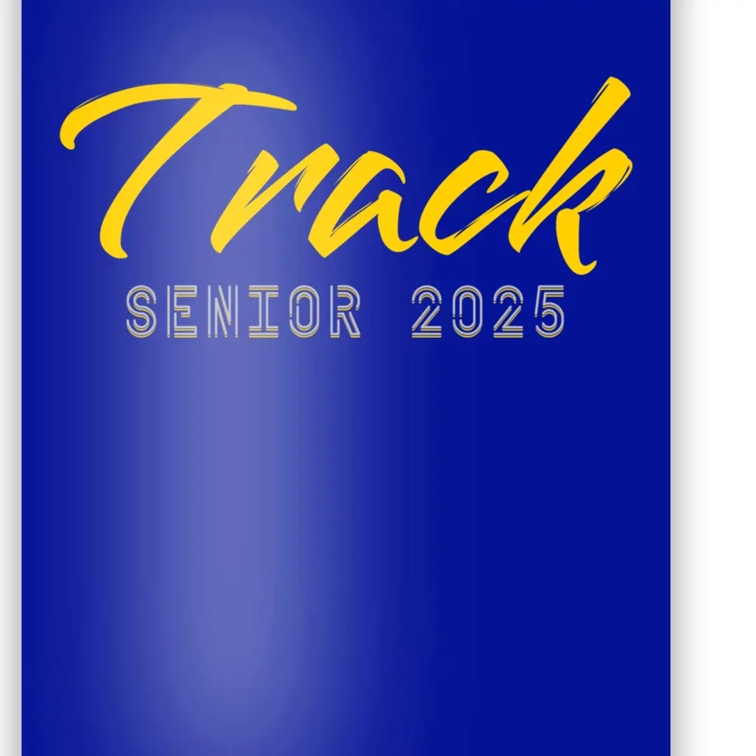 Track And Field Track Senior 2025 Gift Poster