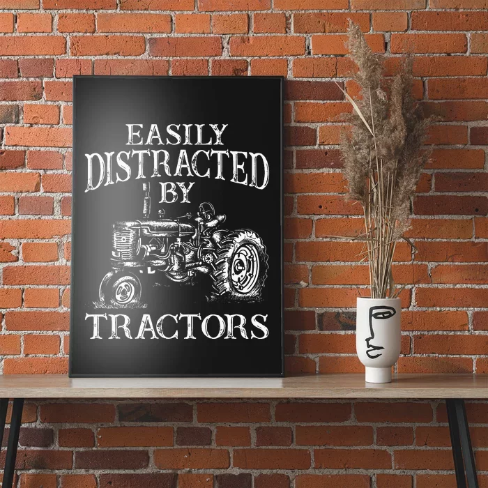 Tractor Art Farming Agriculture Farmer Truck Poster