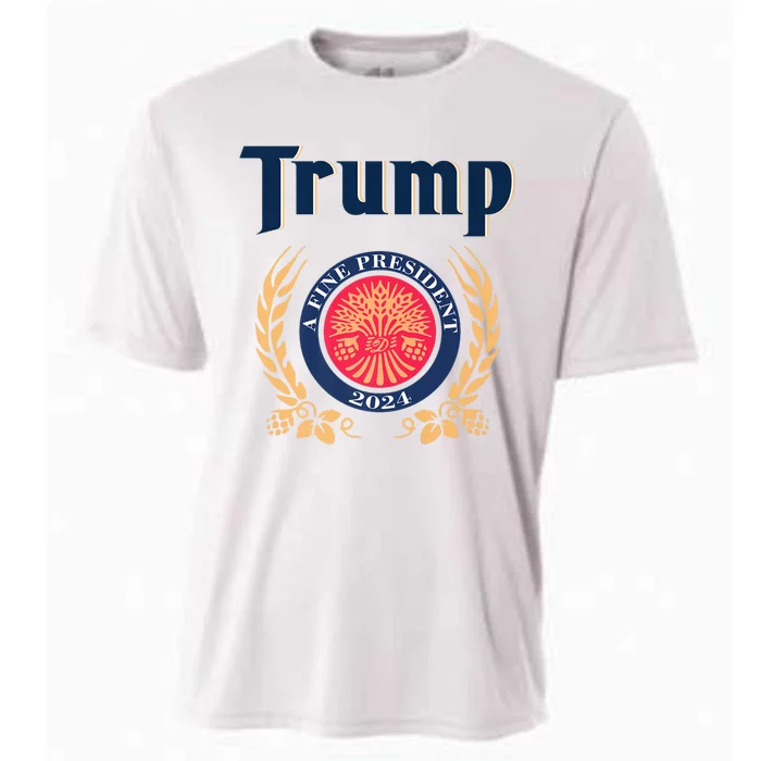 Trump A Fine President 2024 Cooling Performance Crew T-Shirt