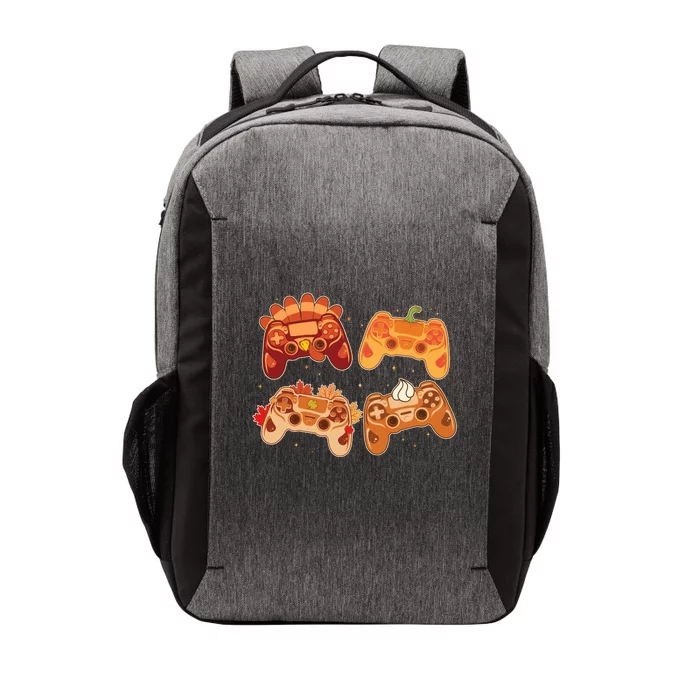 Thanksgiving Autumn Fall Video Game Controllers Vector Backpack