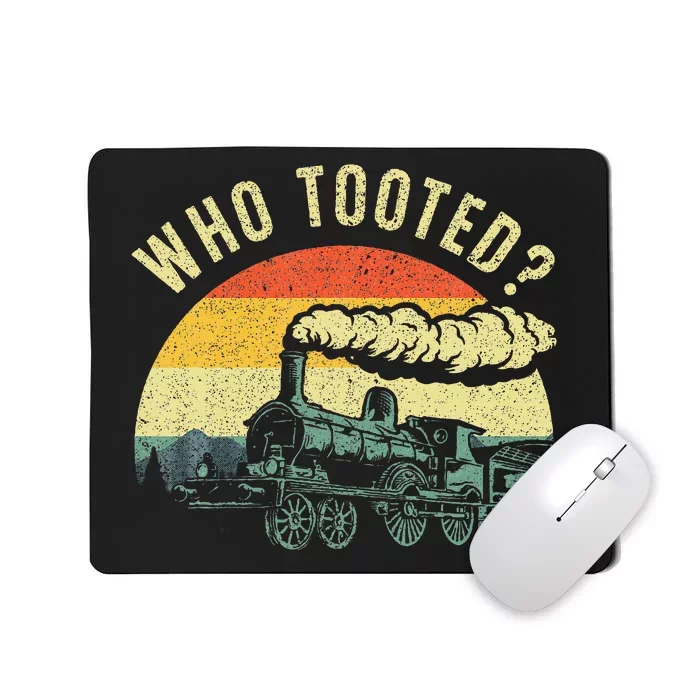 Train Art For Women Train Collector Railroad Lover Mousepad