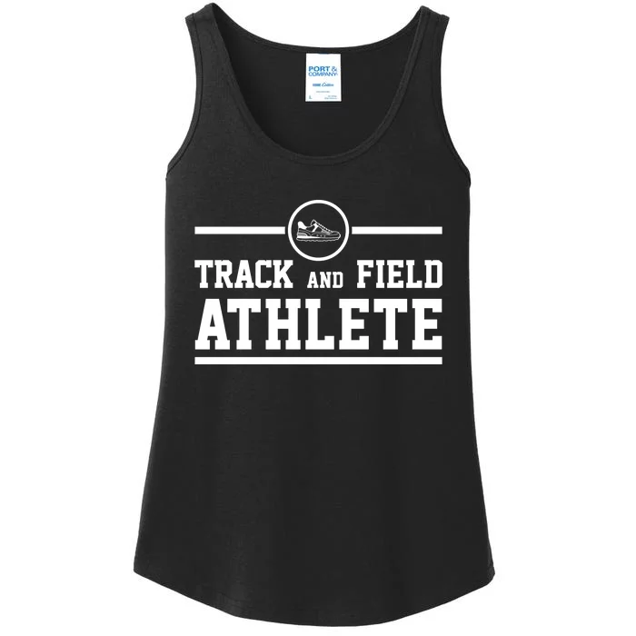 Track And Field Athlete Gift Ladies Essential Tank