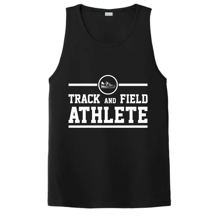 Track And Field Athlete Gift Performance Tank