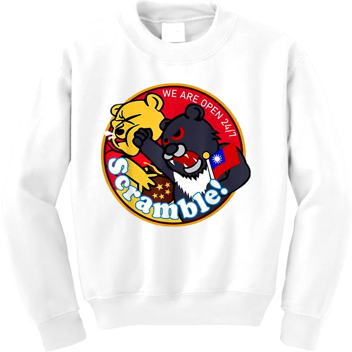 Taiwan Air Force Badge Kids Sweatshirt