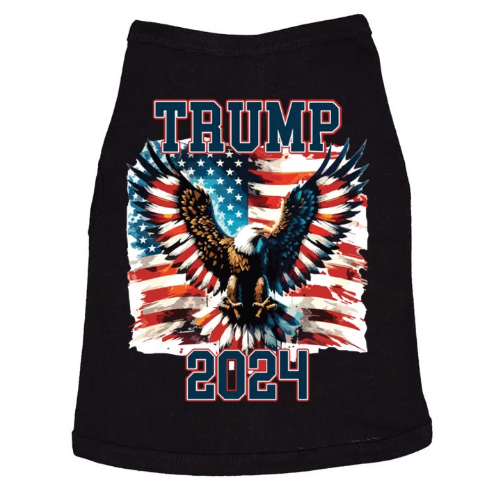 Trump American Flag President Election Doggie Tank