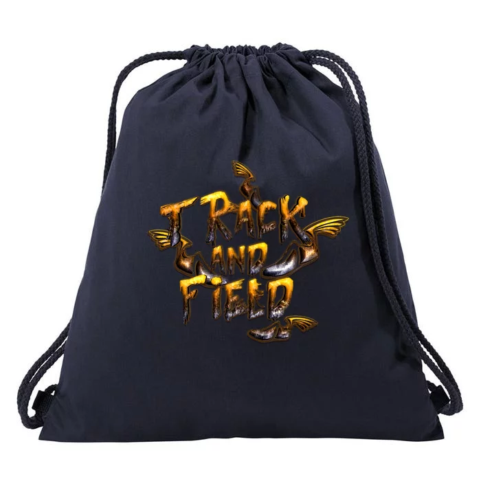 Track And Field Drawstring Bag