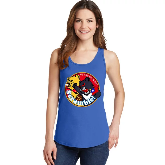 Taiwan Air Force Badge Ladies Essential Tank