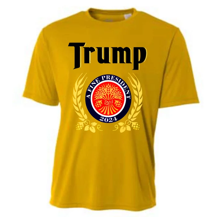 Trump A Fine President 2024 Cooling Performance Crew T-Shirt