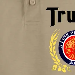 Trump A Fine President 2024 Dry Zone Grid Performance Polo