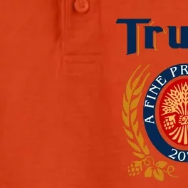 Trump A Fine President 2024 Dry Zone Grid Performance Polo