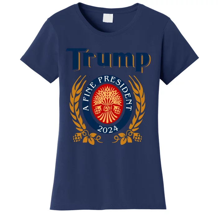 Trump A Fine President 2024 Women's T-Shirt