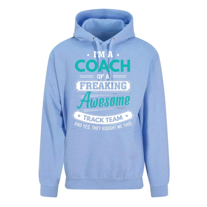 Track And Field Coach Track Team Coach Gift Unisex Surf Hoodie