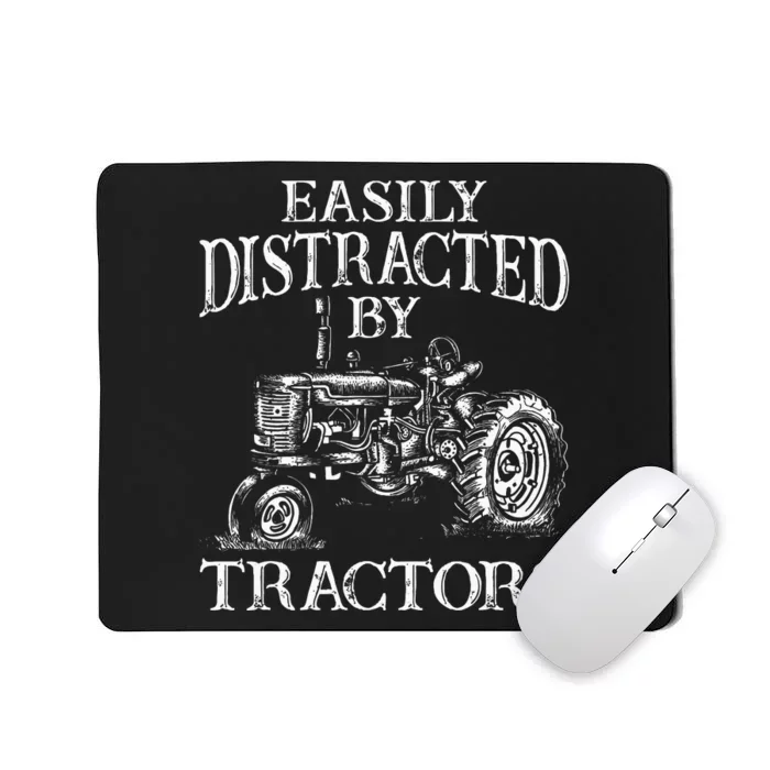 Tractor Art For Women Farming Agriculture Farmer Truck Mousepad