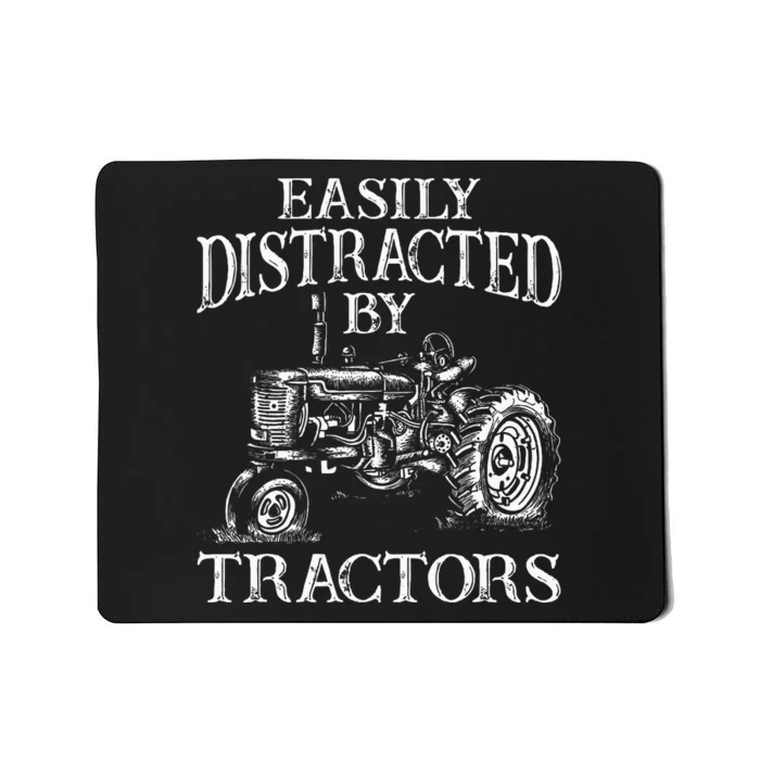 Tractor Art For Women Farming Agriculture Farmer Truck Mousepad