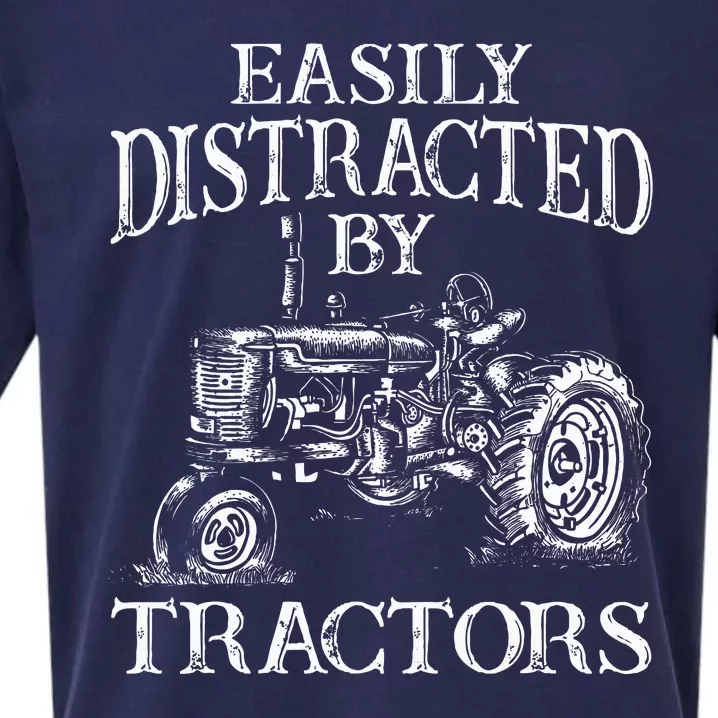 Tractor Art For Women Farming Agriculture Farmer Truck Sueded Cloud Jersey T-Shirt