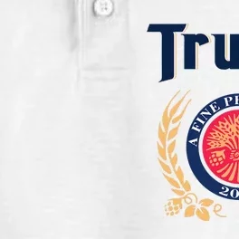 Trump A Fine President 2024 Dry Zone Grid Performance Polo