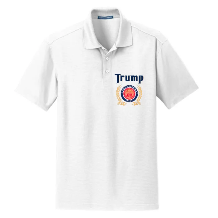 Trump A Fine President 2024 Take America Back Election Dry Zone Grid Performance Polo