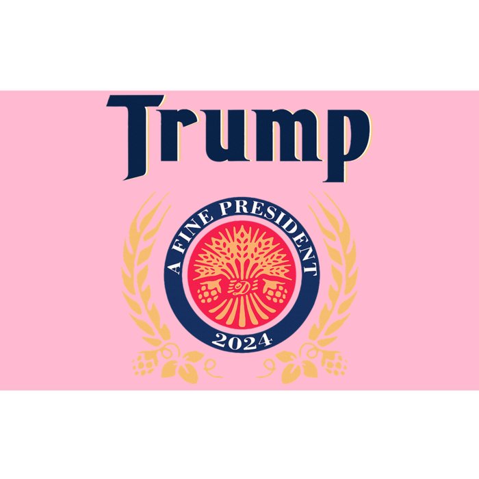 Trump A Fine President 2024 Bumper Sticker