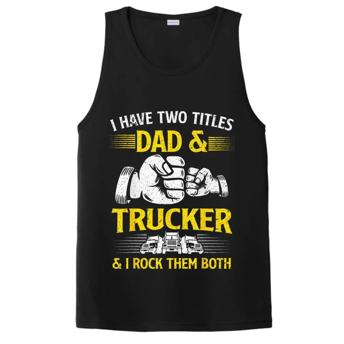 Trucker Accessories For Truck Driver Performance Tank